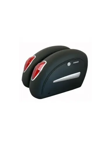 Comprar Alforjas Rigidas Vramack "Mini Touring" Negro Mate Con Defectos De Pintura - Perfectas Para Personalizar a precio de ofe