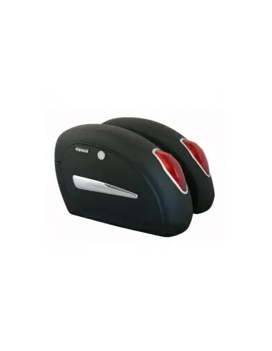 Comprar Alforjas Rigidas Vramack "Mini Touring" Negro Mate Con Defectos De Pintura - Perfectas Para Personalizar a precio de ofe