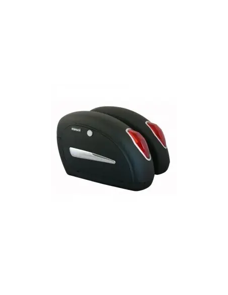 Comprar Alforjas Rigidas Vramack "Mini Touring" Negro Mate Con Defectos De Pintura - Perfectas Para Personalizar a precio de ofe