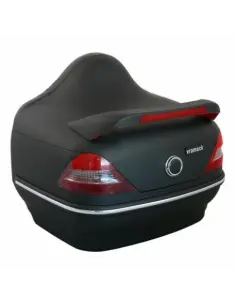 VRAMACK "VIP TRUNK" MATT BLACK HARD TOP CASE - AVEC DÉFAUTS DE PEINTURE - PARFAITES POUR PERSONNALISER