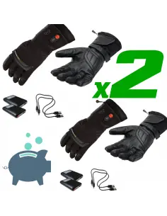 DOS PARES DE GUANTES CALEFACTADOS SIKU