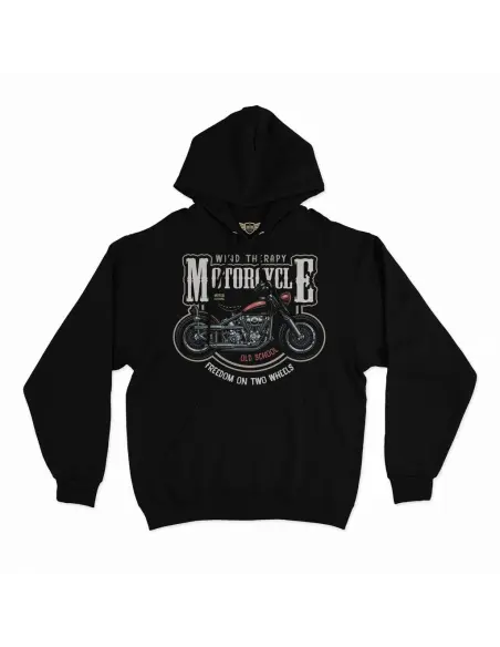 MOLETOM PRETO WIND THERAPY