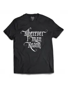 WHEREVER I MAY ROAM MAN T-SHIRT IN BLACK BY BETTER DAYS