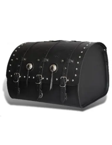 CLASSIC KIVIR LEATHER TRUNK WITH STUDS