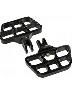 PLATAFORMA SERRILHADA PILOTO PRETA SOFTAIL M8