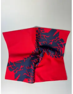 LENÇO BANDANA CHAMAS VERMELHAS