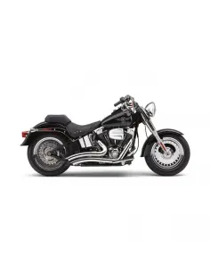 Comprar Cobra Speedster Short Swept Exhaust En Cromo Para Motocicletas Custom a precio de oferta