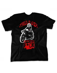 T-SHIRT RIDE X FUN AND DONT GIVE A FUCK PARA HOMEM