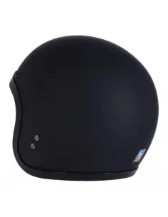 CAPACETE 13-1/2 SKULL BUCKET PRETO FOSCO 2