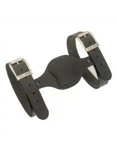 BLACK LEATHER BLANKET HOLDER BY TEXAS LEATHER - COMFORTABLE AND SECURE TRANSPORT