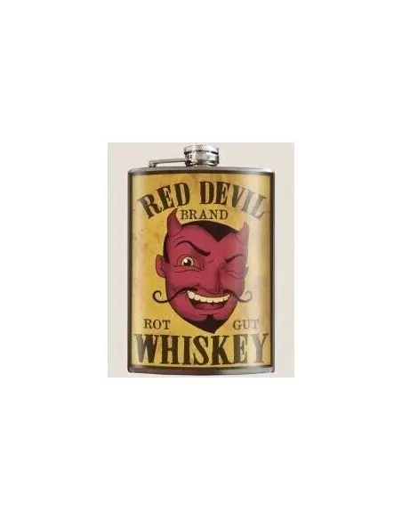 RED DEVIL" FLASK