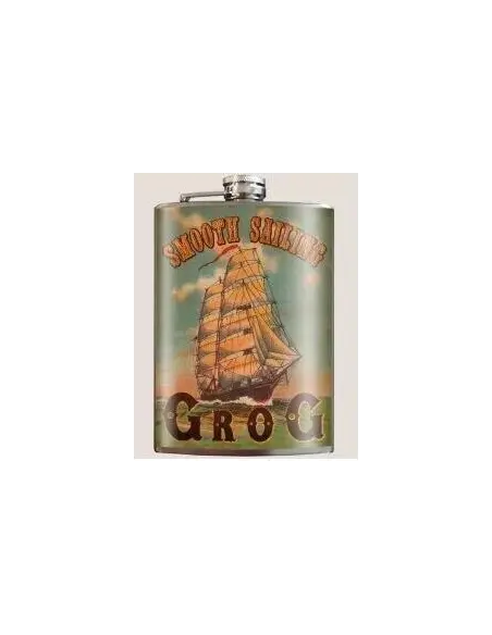 SMOOTH SAILING GROG" FLASK