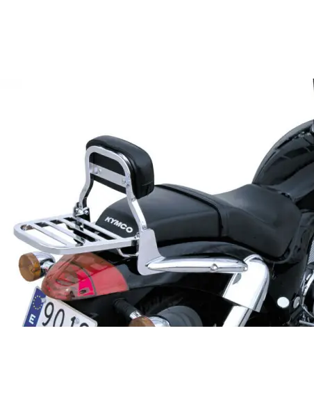 LOW BACKREST WITH CHROME GRILL FOR DYNA 2001-2005
