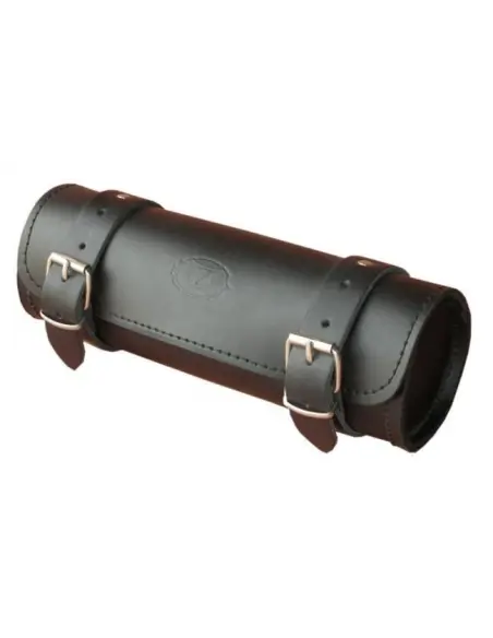 SMALL BASIC BLACK LEATHER ROLL