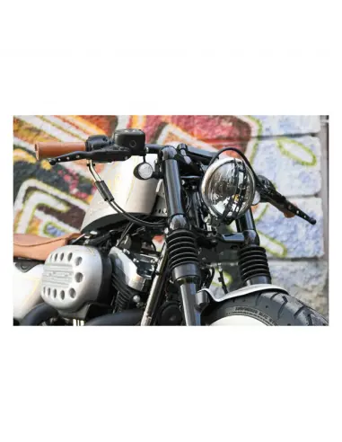 Comprar Cubre Horquilla Con Tapon Negro Sportster 48 Del 2010 Al 2015 a precio de oferta