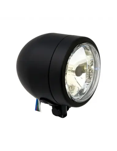 FAROL CENTRAL PRETO DE 4 POLEGADAS APROVADO
