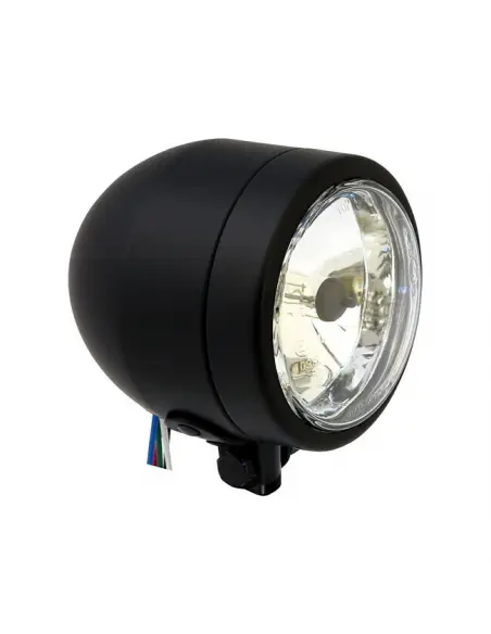 FAROL CENTRAL PRETO DE 4 POLEGADAS APROVADO