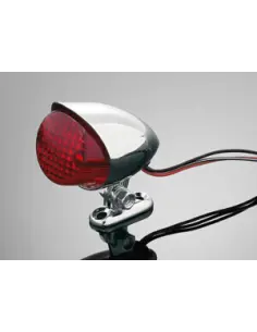 TAILLIGHT, 'HAWK', E-MARK CHROMED