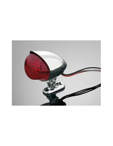 TAILLIGHT, 'HAWK', E-MARK CHROMED