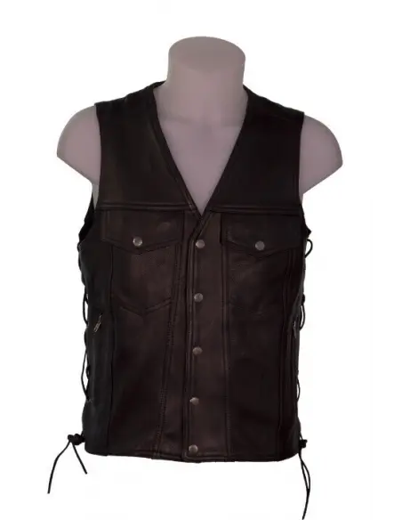 "PREMIUM" VEST FIRST QUALITY LEATHER