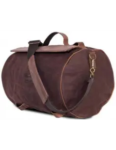 BOLSA DE ROLO VINTAGE LONGRIDE EM ALGODÃO ENCERADO E COURO RANGER
