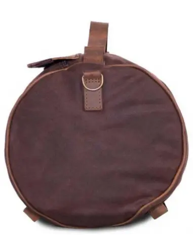 Comprar Bolsa Rulo Longride Vintage En Algodón Encerado Y Cuero Ranger a precio de oferta