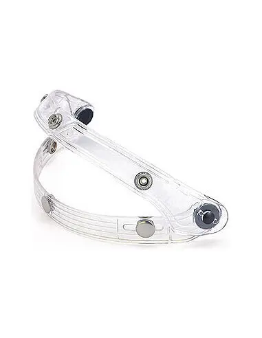 FLIP UP SYSTEM BUBBLE VISOR - CLEAR