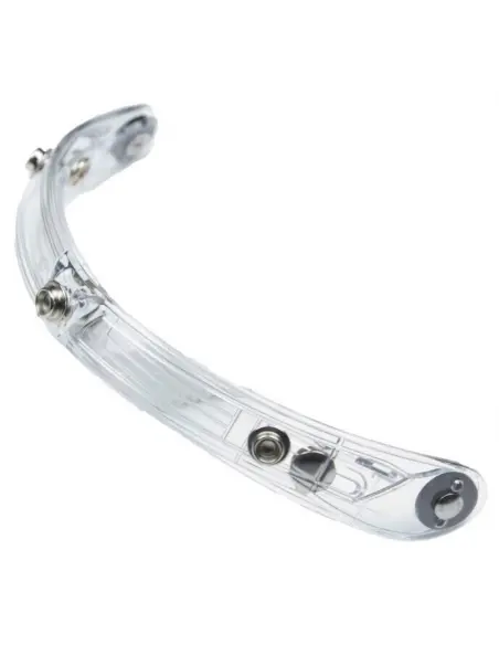 FLIP UP SYSTEM BUBBLE VISOR - CLEAR