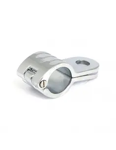 FLANGE DE DOBRADIÇA CROMADA DE 25 MM