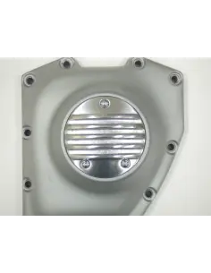 IGNITION COVER 5FIN ALUMINI POLISHED TWIN CAM 99-16