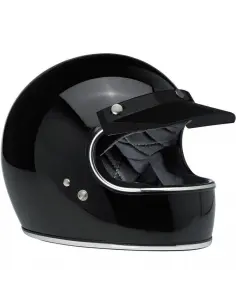 VISIÈRE NOIRE DE MOTO POUR LES CASQUES BILTWELL ET AUTRES 2