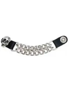 EXTENSOR SKULL CHROMED CHAIN