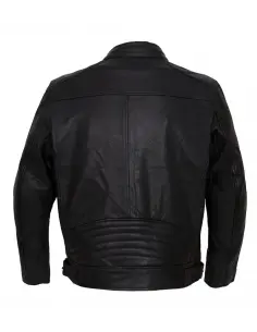 VESTE EN CUIR PERFORÉE HOLLISTER RACE AVEC MEMBRANE IMPERMÉABLE 2