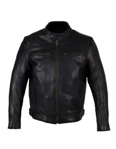 VESTE EN CUIR HOLLISTER VENT