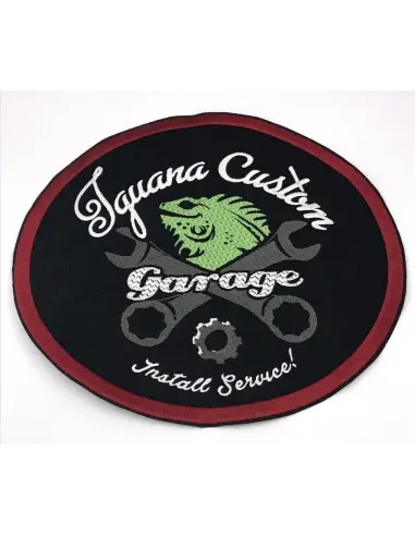PATCH "IGUANA CUSTOM GARAGE" 24CM