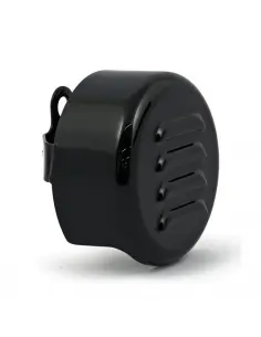 LOUVERED HORN COVER BLACK HARLEY