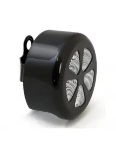 5-SPOKE HORN COVER BLACK HARLEY