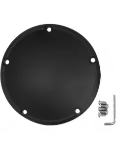BLACK 5-HOLE PRIMARY DERBY COVER HARLEY DAVIDSON BIG TWIN 99-18
