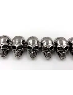 BRACALET STAINLESS BIG SKULL 2