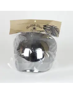 IGUANA CUSTOM BUBBLE SHIELD CHROME MIRRO 2