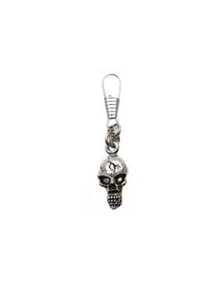 SKULL ZIPPER PULL