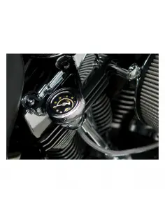 MANOMÈTRE DE PRESSION D'HUILE 60PSI ARLEN NESS - HARLEY TWIN CAM 99-UP