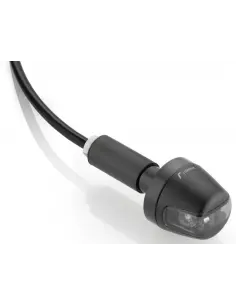 RIZOMA TURN SIGNAL "SGUARDO" BLACK FOR 22MM OR 25MM HANDLEBARS