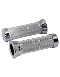 PUNHOS KHURLED CROMADOS 22MM
