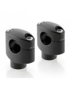 RIZOMA TURRETS BLACK 4.2 CM FOR HANDLEBARS 1" - M10 BOLT
