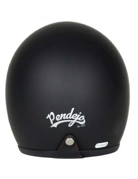 Comprar Casco Jet Pendejo By Iguana Custom - Negro Mate a precio de oferta