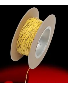 YELLOW AND BLACK OEM HARLEY DAVIDSON ELECTRIC WIRE IN 30.5 M ROLL 2