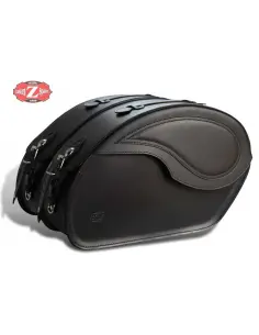 RIGID LEATHER SADDLEBAG VENDETTA BASIC WITHOUT LOCKS 2