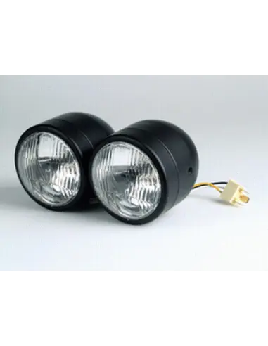 FAROL PRETO DUPLO COM E-MARK