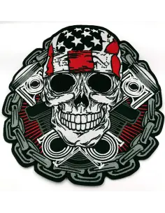Comprar Parche Chain Skull 28 X 27 Cm a precio de oferta